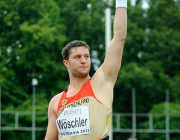 Till Wöschler bei der U23 Europameisterschaften 2011 in Ostrava.