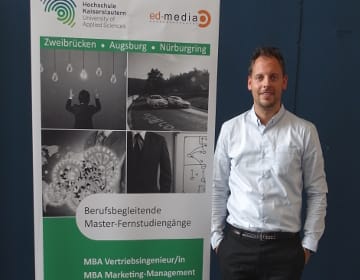 Herr Patrick Laquer, Absolvent des MBA-Fernstudienganges Marketing-Management